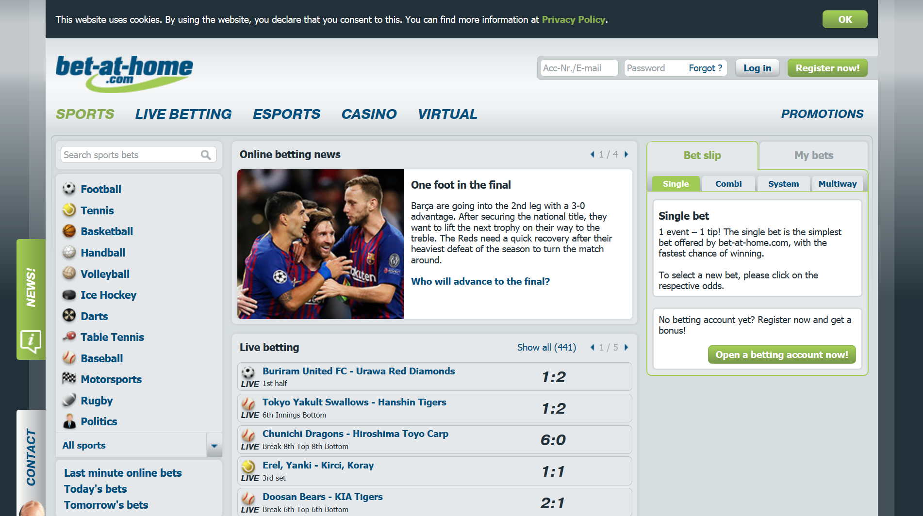 Bookmaker Bookmaker